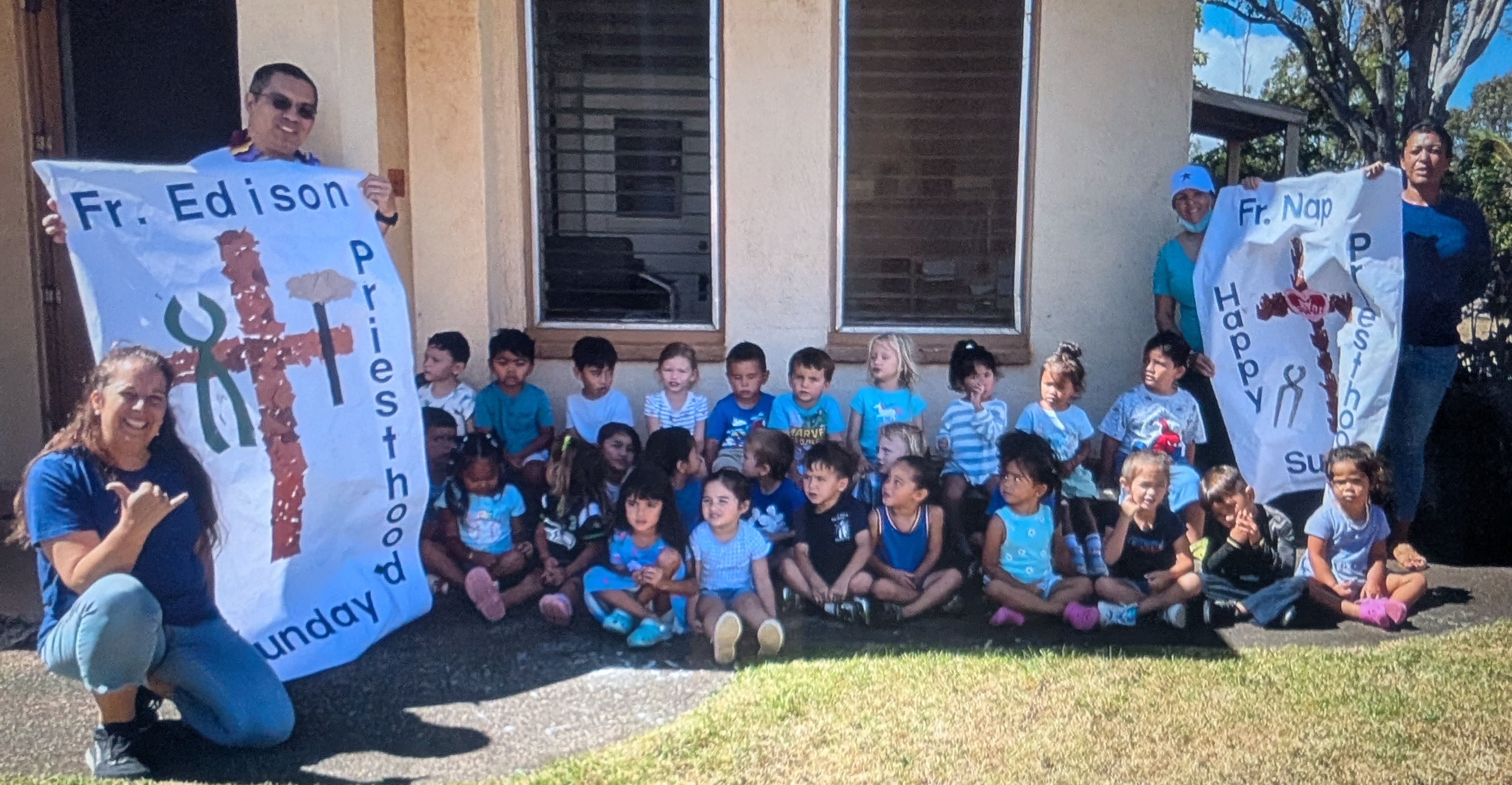 Fr. Edison V. Pamintuan, MS and Fr. Napoleon M. Andres, MS (not pictured) of The La Salette Order